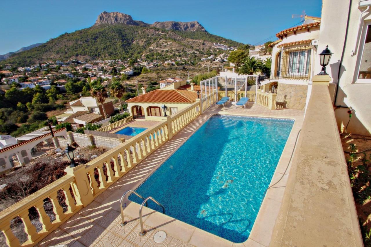 Tosal Julia - Sea View Villa With Private Pool In Calpe Exteriér fotografie