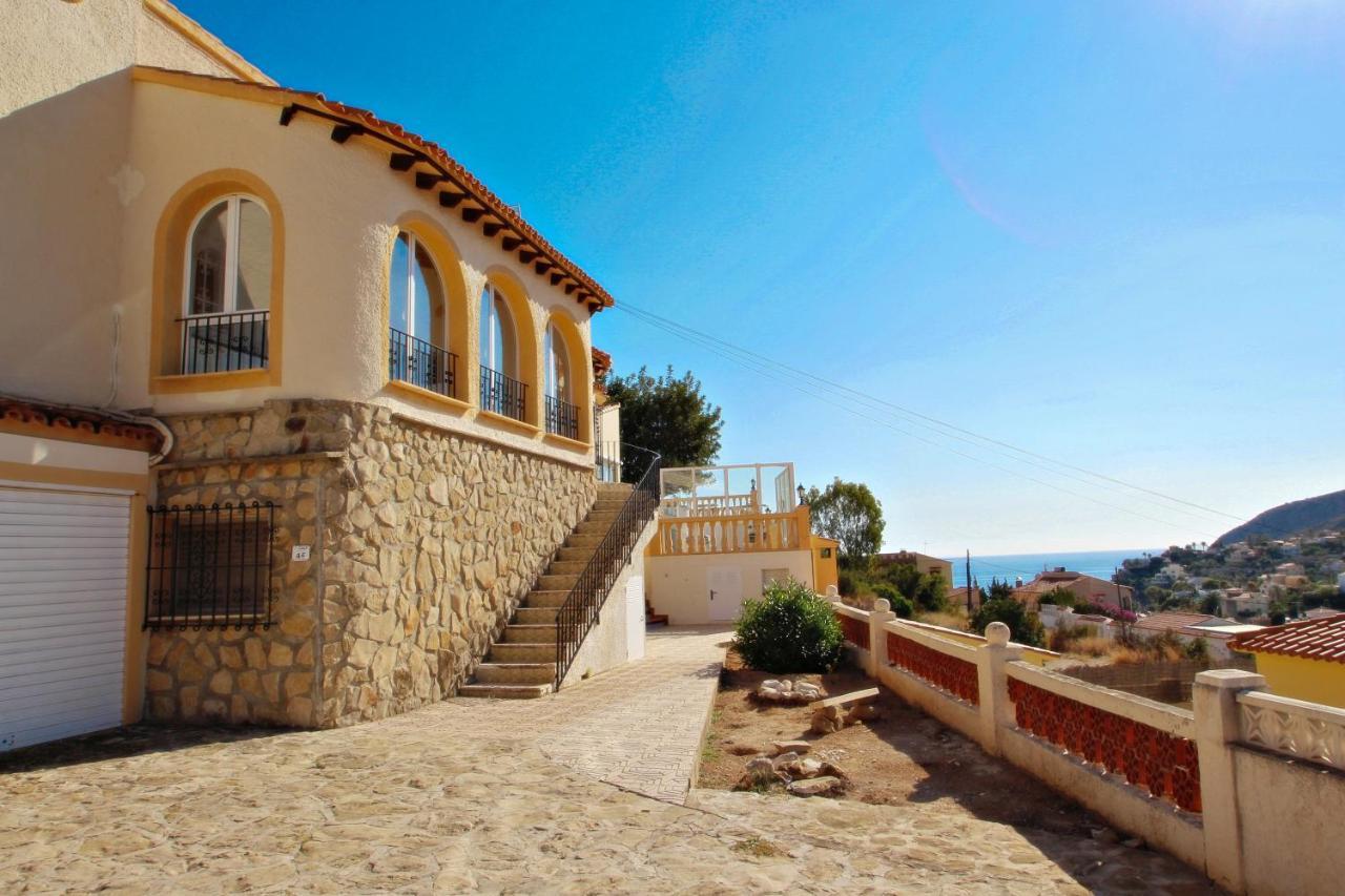 Tosal Julia - Sea View Villa With Private Pool In Calpe Exteriér fotografie