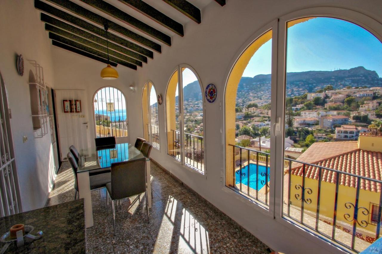 Tosal Julia - Sea View Villa With Private Pool In Calpe Exteriér fotografie