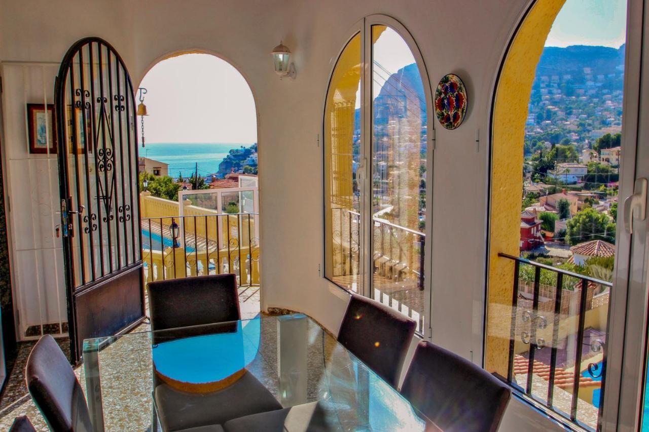 Tosal Julia - Sea View Villa With Private Pool In Calpe Exteriér fotografie